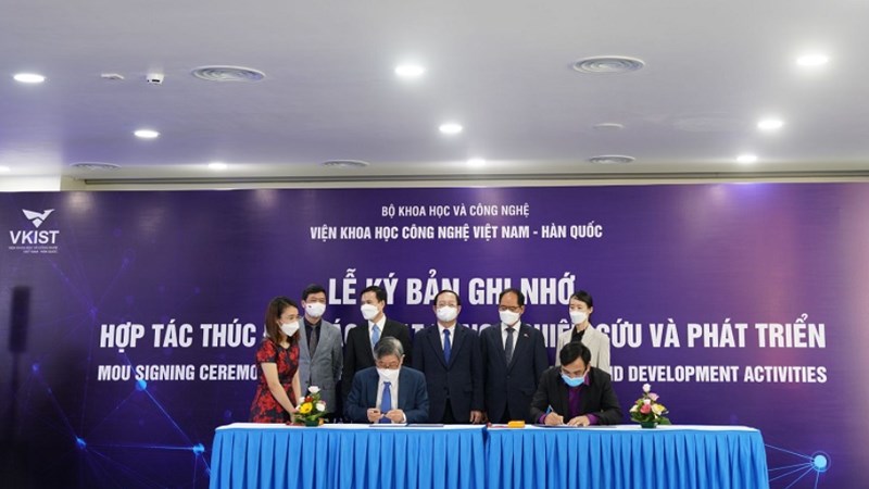 CVI Pharma trở thành đối tác chiến lược của Viện Khoa học Công nghệ Việt Nam - Hàn Quốc