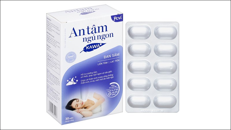 An tâm ngủ ngon Kawa giúp an thần, ngủ ngon, dưỡng tâm