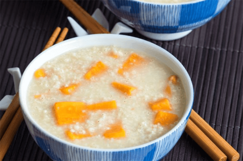 Món ăn dặm từ hạt kê thơm ngon