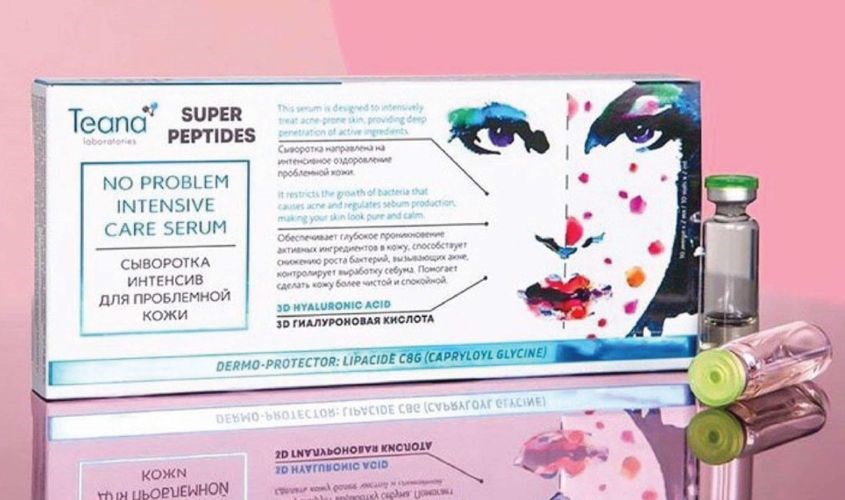 Serum trị mụn da dầu Teana Super Peptides No Problem