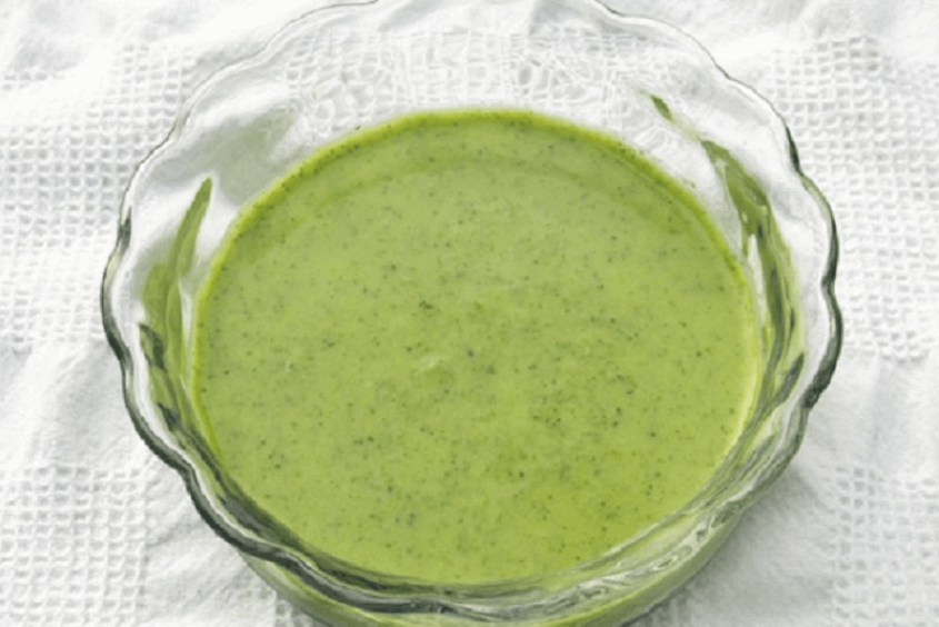 Cách làm món ăn dặm từ rau má với ếch