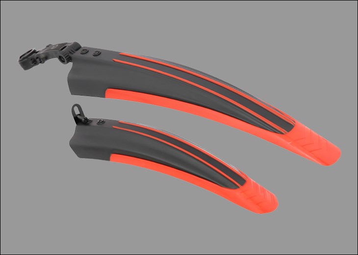 Chắn Bùn Trước Sau Xe Đạp AvaCycle 003-B Đen Đỏ có thiết kế năng động, đẹp mắt và thu hút mọi ánh nhìn