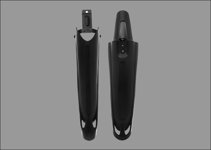 Chắn bùn trước sau xe đạp Life 13CMK2 Đen có khối lượng chỉ 200g, không gây nặng xe làm giảm tốc độ chạy xe của bạn