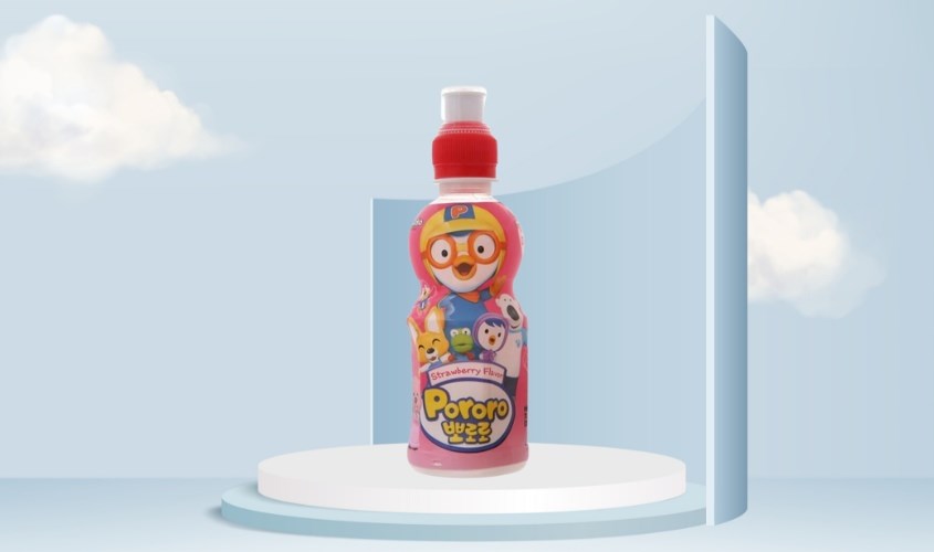 Nước ép trái cây Pororo vị dâu 235 ml