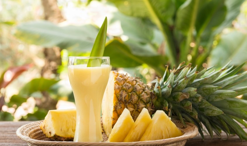 Nước ép dứa có hương vị ngọt ngào
