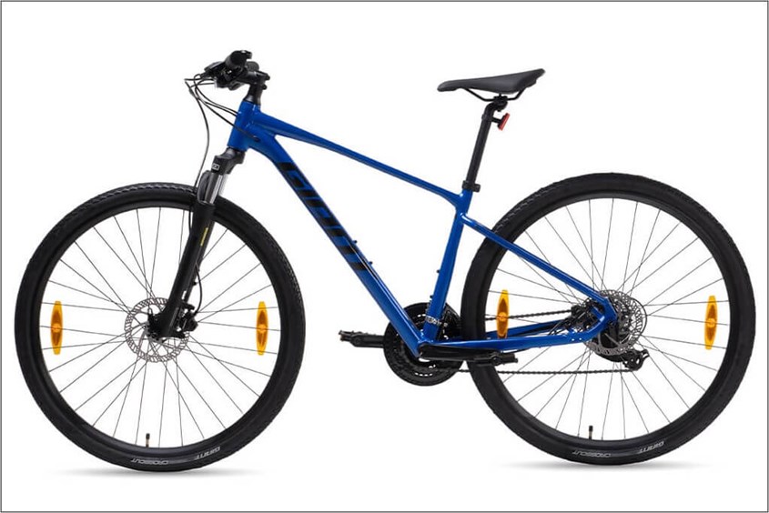 Xe đạp địa hình MTB Giant ROAM 4 DISC (2022) size S phù hợp với người có chiều cao từ 162 - 172cm