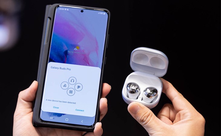 Sử dụng ứng dụng Galaxy Wearable để tìm kiếm tai nghe thất lạc của bạn