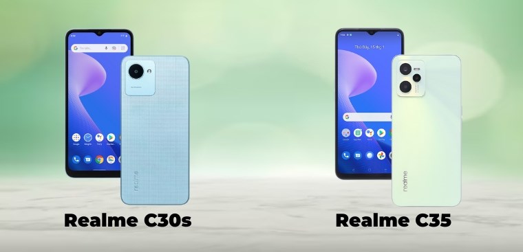 Realme C30s hay Realme C35 đều thuộc phân khúc giá trung bình nên phù hợp với mọi đối tượng người dùng