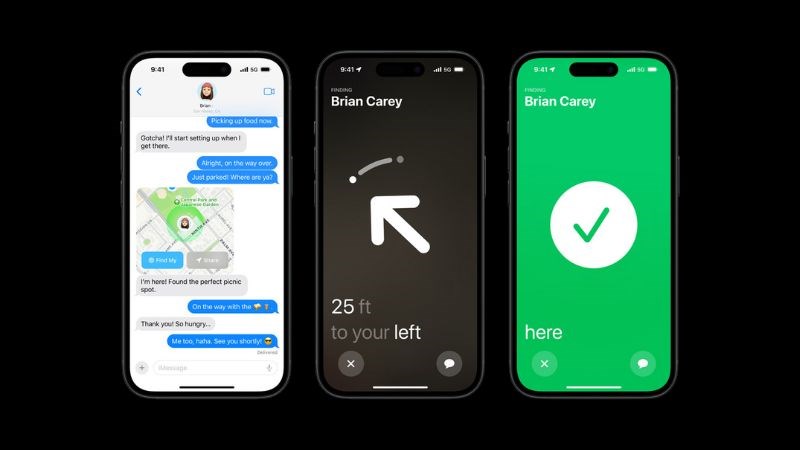 Hệ điều hành iOS 17 được sử dụng trên phiên bản iPhone 15