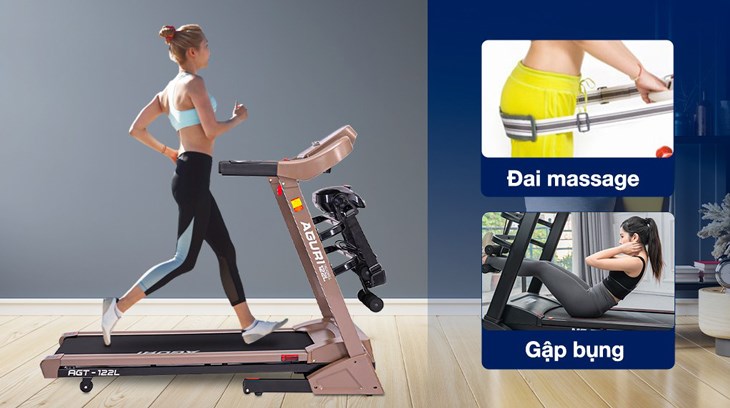 Thực hiện đúng kỹ thuật khi chạy trên máy chạy bộ Aguri AGT-122L giúp bạn nâng cao chỉ số cadence hiệu quả, từ đó hạn chế chấn thương