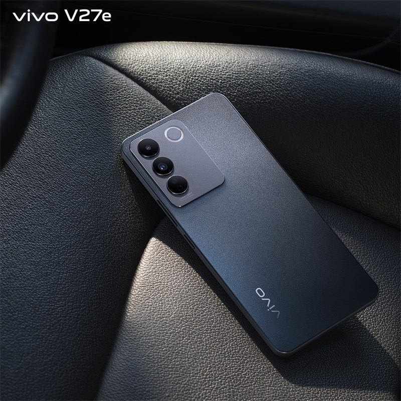 Vivo V27e phiên bản màu Đen Tinh Tú cực bắt mắt