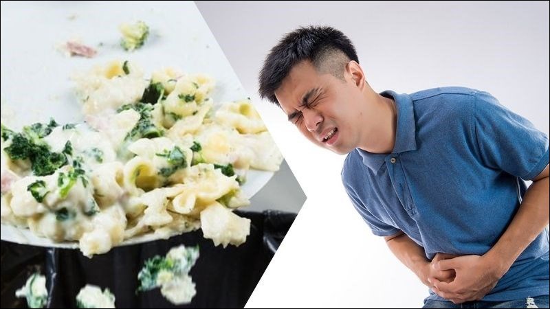 Bệnh nhân bị ngộ độc khi sử dụng thực phẩm bị ôi thiu, chứa vi khuẩn có hại