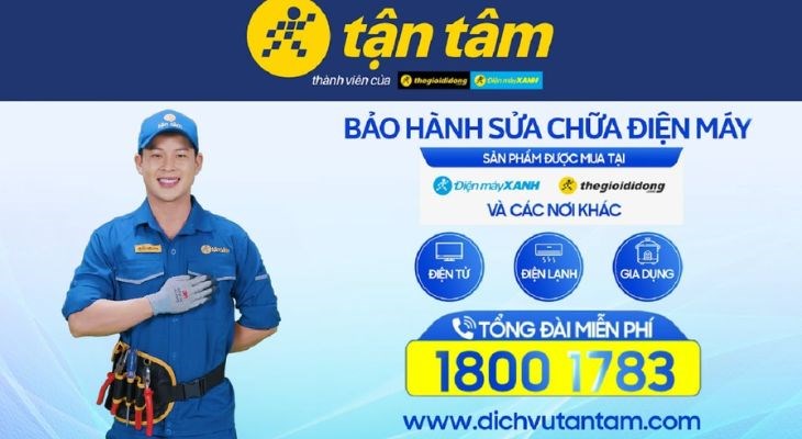 Bạn hãy chọ mua sản phẩm tại Điện máy XANH để được hưởng chế độ bảo hành
