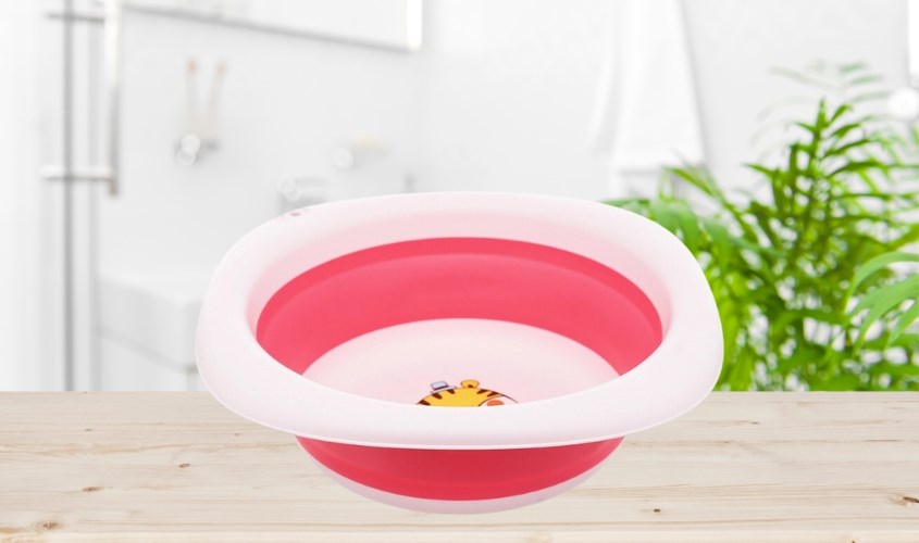 Thau rửa mặt gấp gọn nhựa PP, TPE Galena GH-LFFBSB - Màu ngẫu nhiên