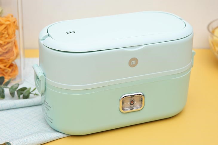 Hộp cơm điện Mishio MK-317 có giá 500.000 đồng (cập nhật tháng 05/2023, có thể thay đổi theo thời gian)