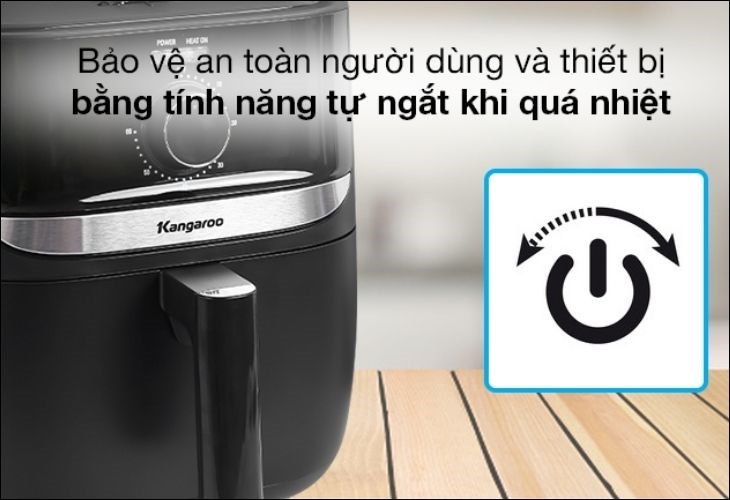 Nồi có tính năng tự ngắt khi quá nhiệt giúp bảo vệ an toàn cho người dùng và thiết bị