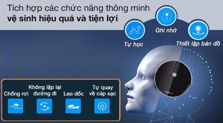 Kết hợp cảm biến hồng ngoại và cảm biến quang học giúp robot tự động nhận biết, phát hiện bậc thang