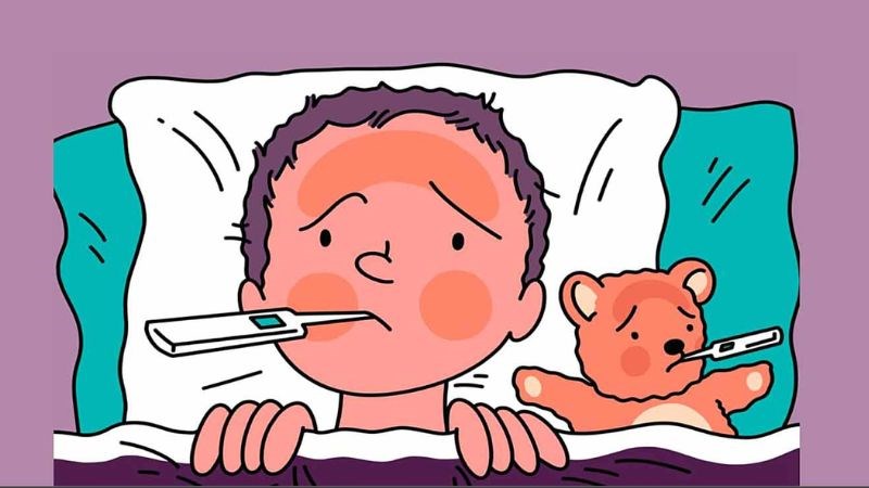 Bệnh thương hàn khiến người bệnh sốt cao kéo dài