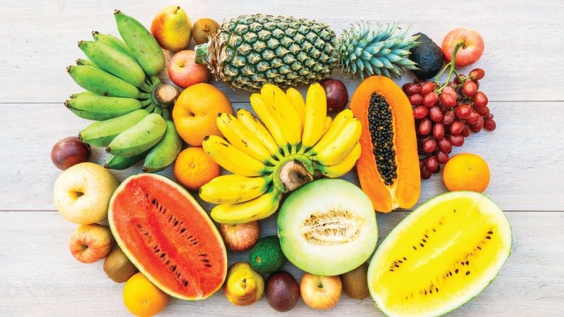 Nên bổ sung trái cây vào chế độ ăn hàng ngày