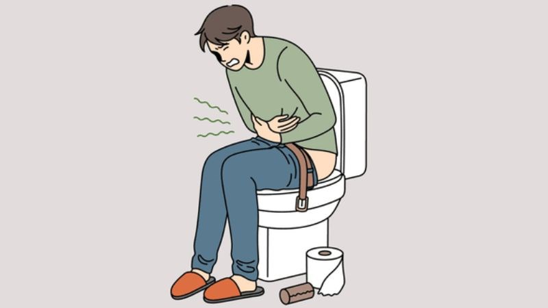Tiêu chảy khiến người bệnh đi ngoài phân lỏng nhiều lần dẫn đến mất nước