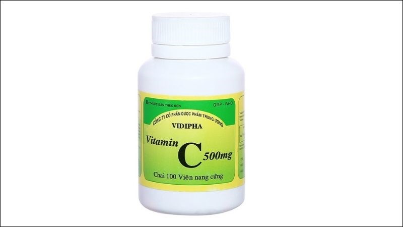 Vitamin C Vidipha 500mg trị thiếu vitamin C