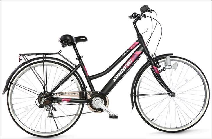 Xe Đạp Đường Phố City Pacific Ravella XT 26 inch sử dụng bộ groupset cơ dễ dàng bảo trì và sửa chữa