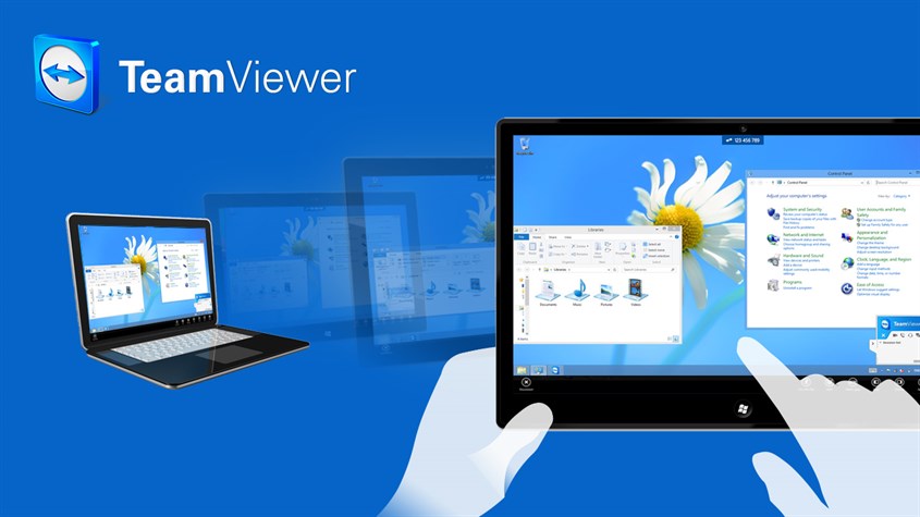 TeamViewer là ứng dụng chiếu màn hình điện thoại lên máy tính miễn phí và rất phổ biến
