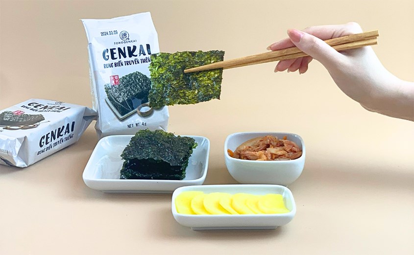 Rong biển Genkai có nguồn dinh dưỡng phong phú