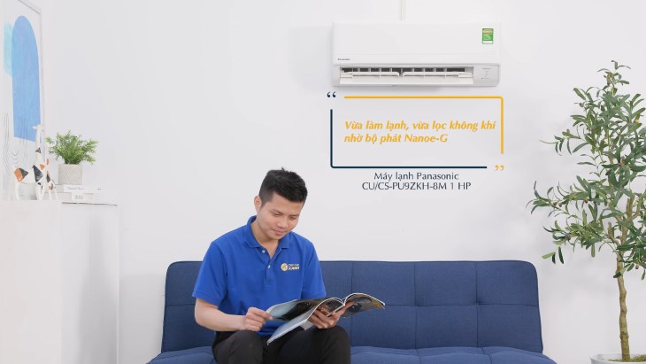Máy lạnh lọc bụi và làm lạnh nhanh