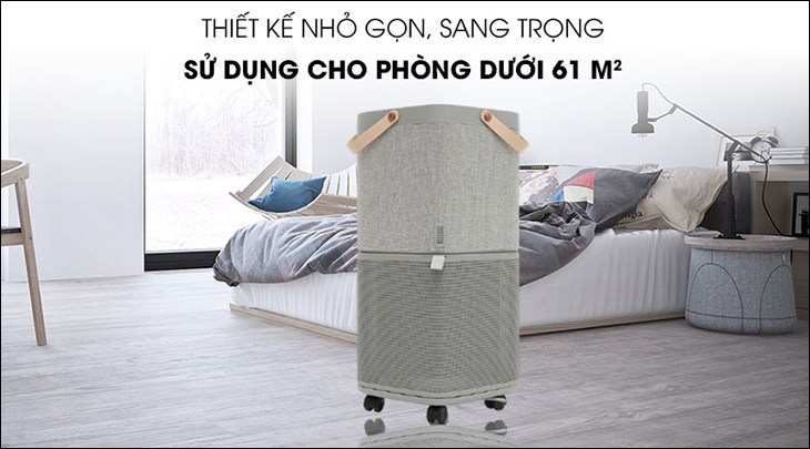 Máy lọc không khí Electrolux PA91-406GY hoạt động hiệu quả trong không gian dưới 61m2