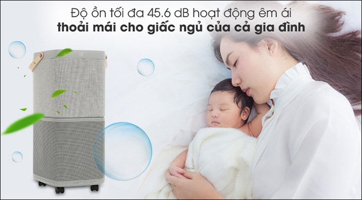 Máy lọc không khí Electrolux PA91-406GY vận hành êm ái, không gây ra tiếng ồn lớn, ảnh hưởng đến người dùng