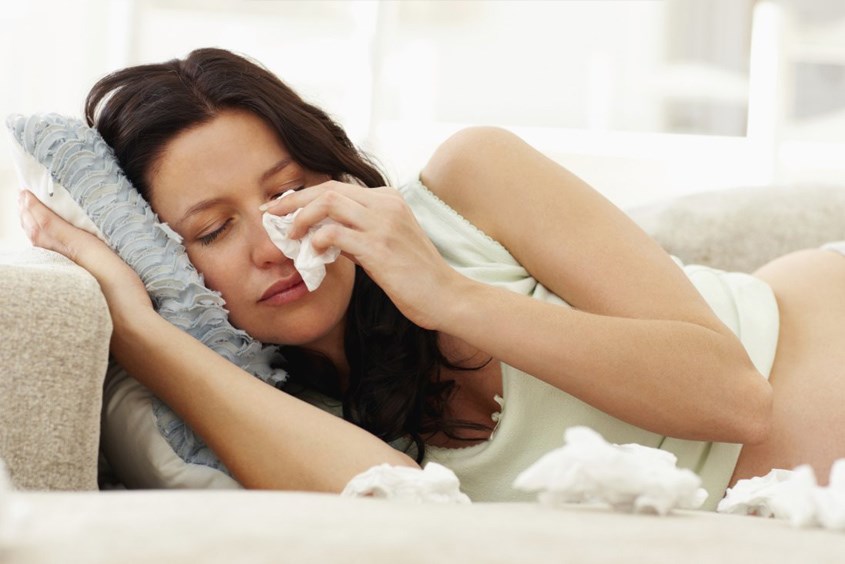 Mẹ rất dễ xúc động khi mang thai