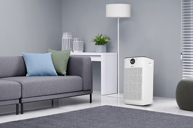 Máy lọc không khí Gree GCF700AENA 62W có thiết kế hiện đại, nhỏ gọn, phù hợp với mọi không gian