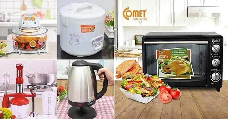 Sản phẩm của Comet được sản xuất dưới dây chuyền công nghệ hiện đại