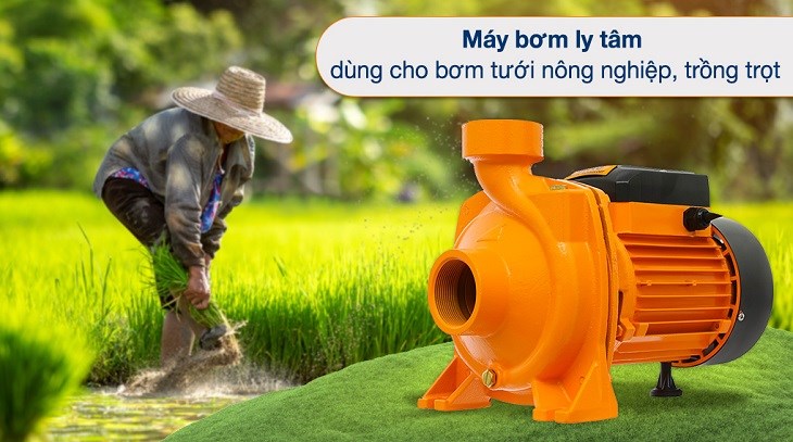 Máy bơm nước ly tâm Ingco MHF15001 1500W được ứng dụng nhiều trong công nghiệp, tưới tiêu, nông nghiệp và trồng trọt