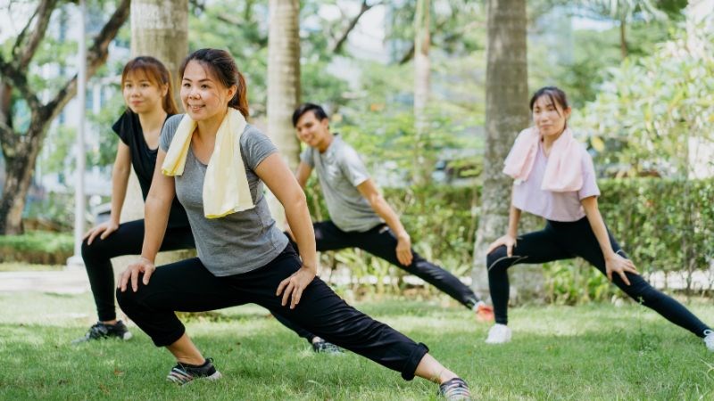 Tập thể dục giúp nâng cao sức khỏe
