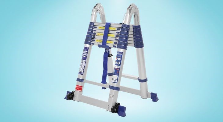 Thang nhôm rút đôi 8 x 2 bậc Nikawa NK-50AI-PRI được thiết kế có thể linh hoạt chuyển đổi thành thang chữ A hoặc thang chữ I tùy vào nhu cầu Thang nhôm rút đôi 8 x 2 bậc Nikawa NK-50AI-PRI được thiết kế có thể linh hoạt chuyển đổi thành thang chữ A hoặc thang chữ I tùy vào nhu cầu