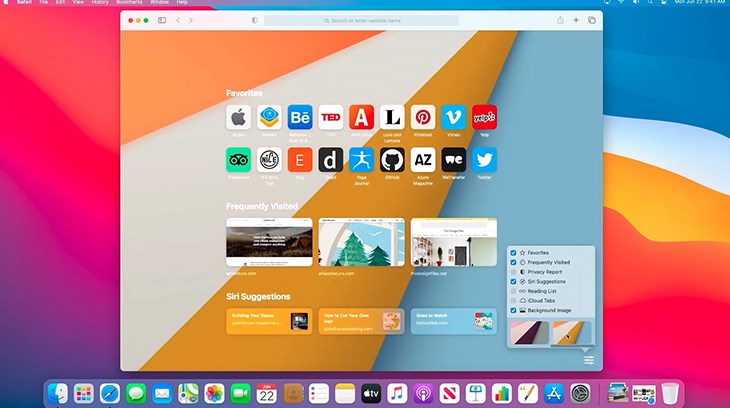 Giao diện đặc trưng của MacBook tạo cho iFan trải nghiệm thú vị