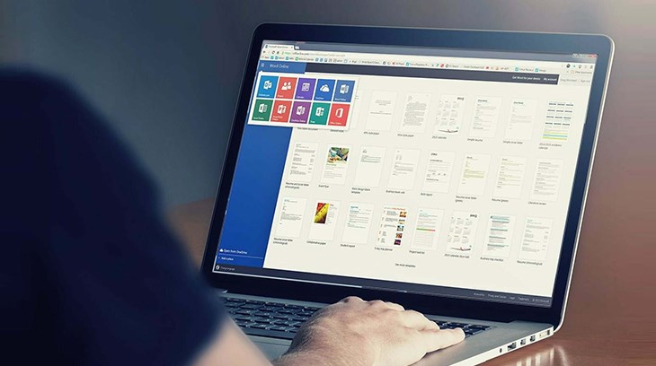 Laptop Windows được hỗ trợ các phần mềm Microsoft Office nhanh gọn và thuận tiện