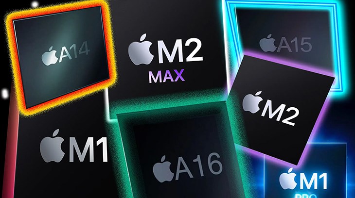 Apple sản xuất các dòng chip riêng nổi tiếng với hiệu năng mạnh mẽ