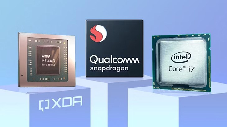 Các dòng laptop Windows sử dụng nhiều dòng chipset đến từ các nhà sản xuất khác nhau
