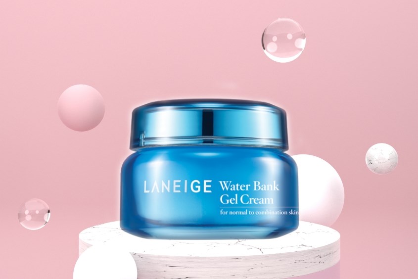 Laneige Water Bank Gel Cream hỗ trợ cấp ẩm và cải thiện làn da mụn