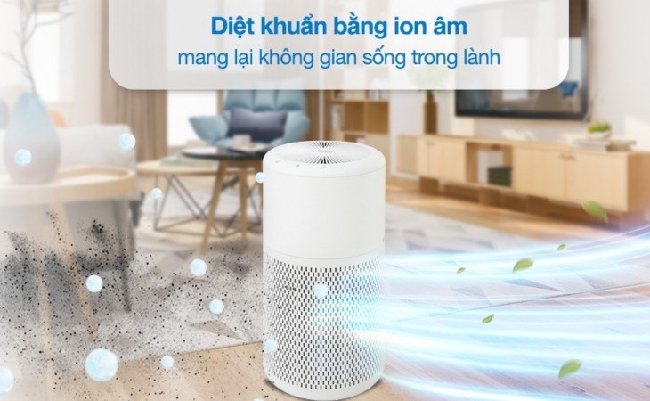 Máy lọc không khí Beko ATP 6100 I 21.6W diệt khuẩn bằng ion, bảo đảm an toàn cho người sử dụng