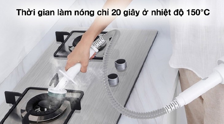 Máy vệ sinh hơi nước Deerma ZQ600 giúp tối ưu hóa thời gian dọn dẹp