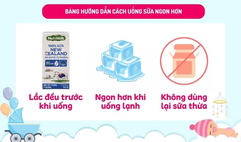 Hướng dẫn cách uống sữa tươi Vinamilk ngon hơn