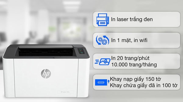 Máy in laser HP có tốc độ nhanh hơn một chút so với máy in Canon