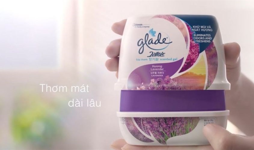 Sáp thơm Glade hương lavender 180g