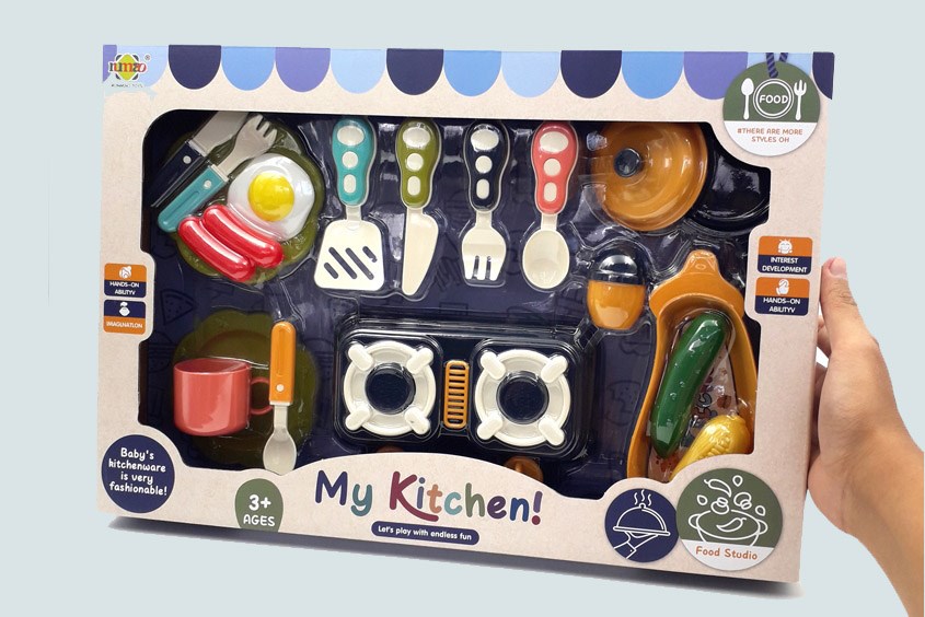 Bộ đồ chơi nhà bếp VBCare VBC-RM8201-3 Bộ đồ chơi nhà bếp VBCare VBC-RM8201-3