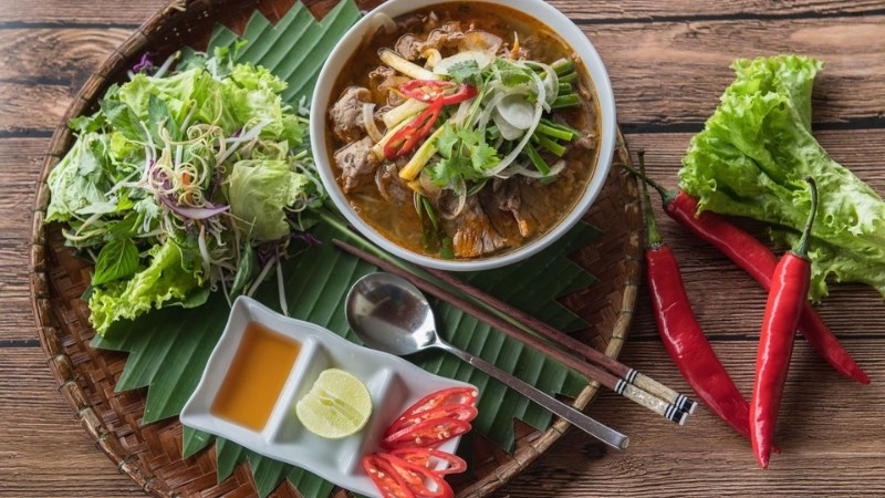 Bún bò chứa rất nhiều chất dinh dưỡng cần thiết cho cơ thể