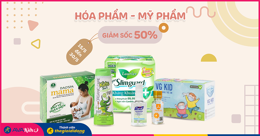 Hotsale cuối tháng: hóa mỹ phẩm giảm mạnh đến 50%